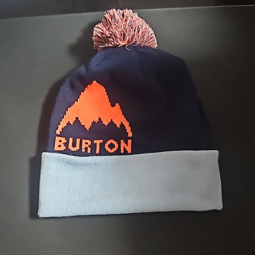 Burton Kids’ Recycled Trope Beanie: BLUE: NEW WITH TAGS: ONE SIZE FITS MOST